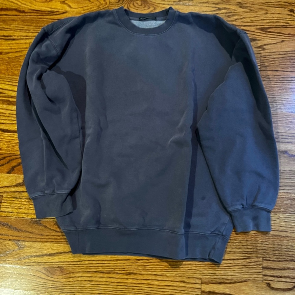 Brandy melville oversized sweatshirt blue